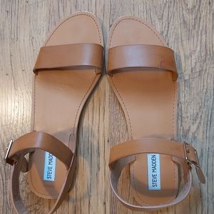 Steve Madden flat sandals, size 9.5